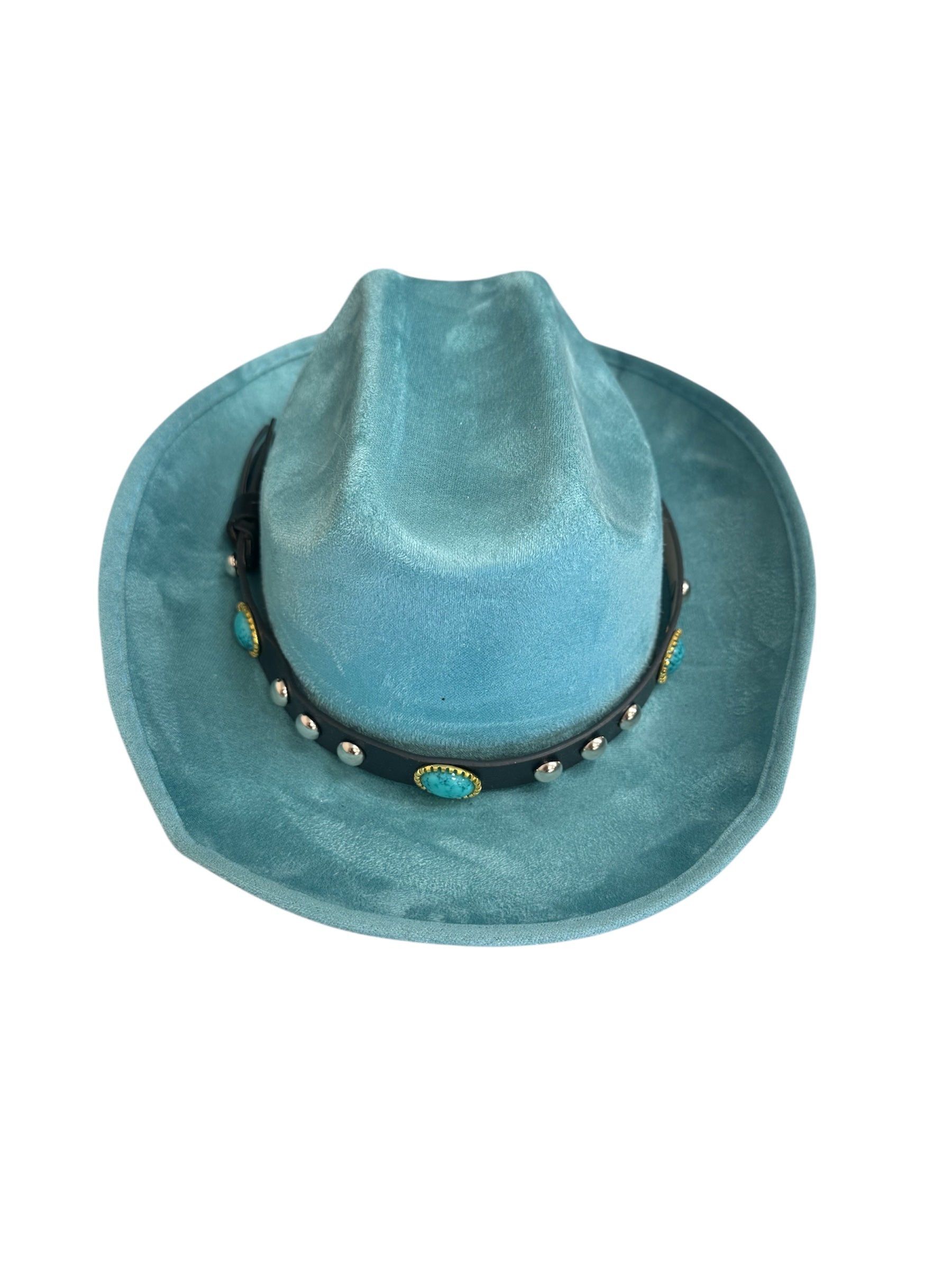Turquoise Cowgirl Hat